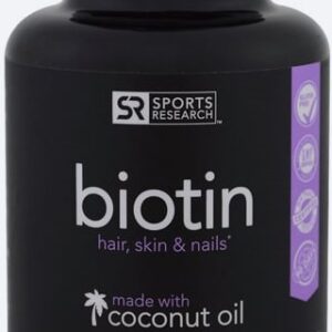 Biotin Complex with Coconut Oil 5000 mcg 120 Softgel